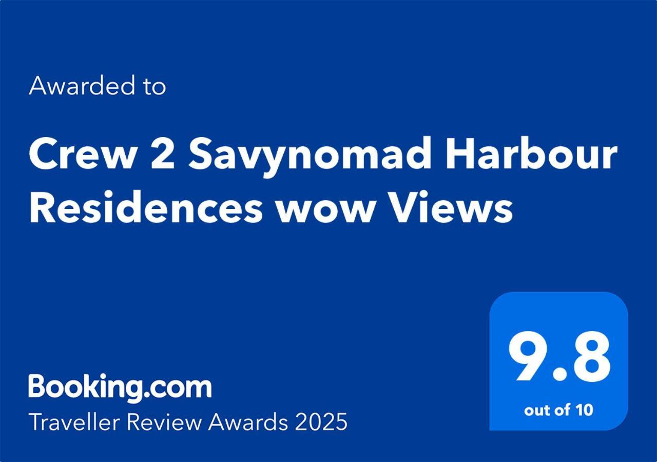 Crew 2 Savynomad Harbour Residences Wow Views Cospicua Exteriér fotografie